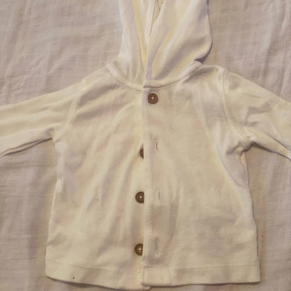 Button up hoodie
